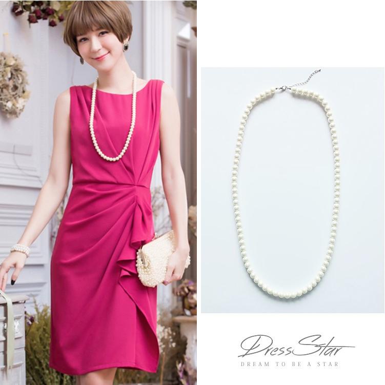 結婚式 ネックレス パール ロング Khabarplanet Com