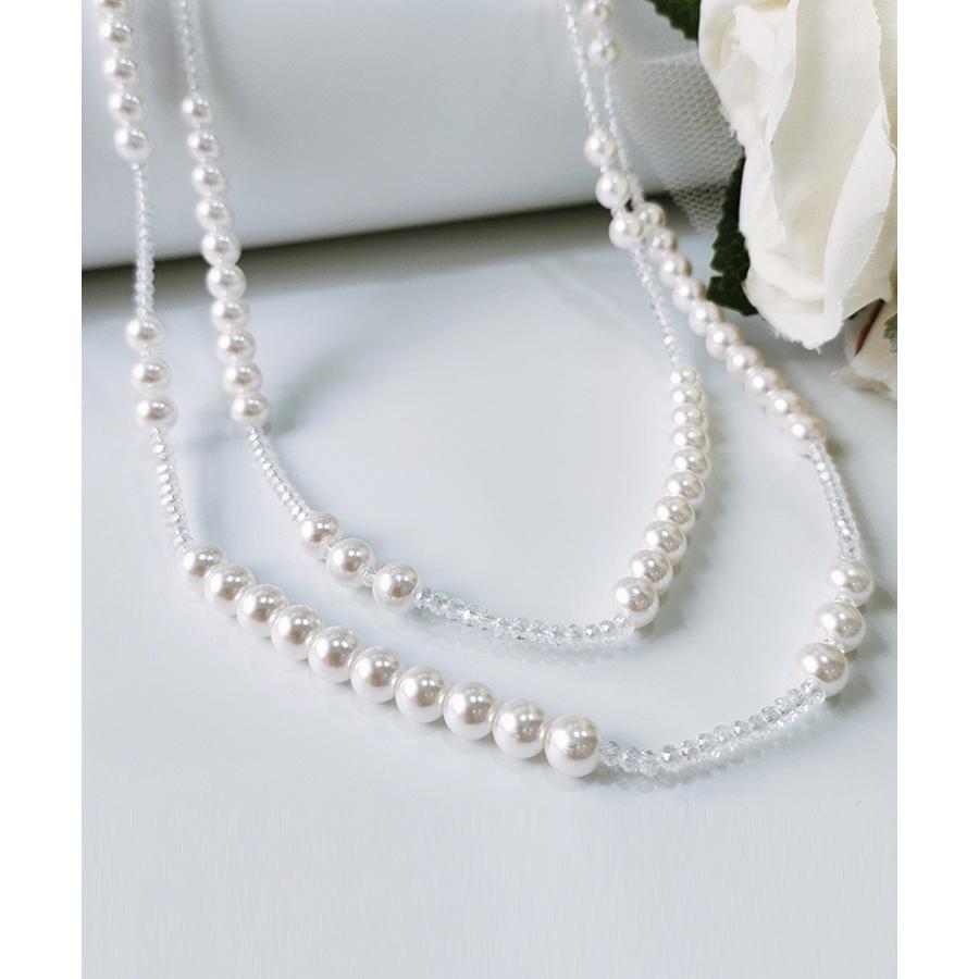 DRESS+（ドレスプラス） パールネックレス ネックレス レディース