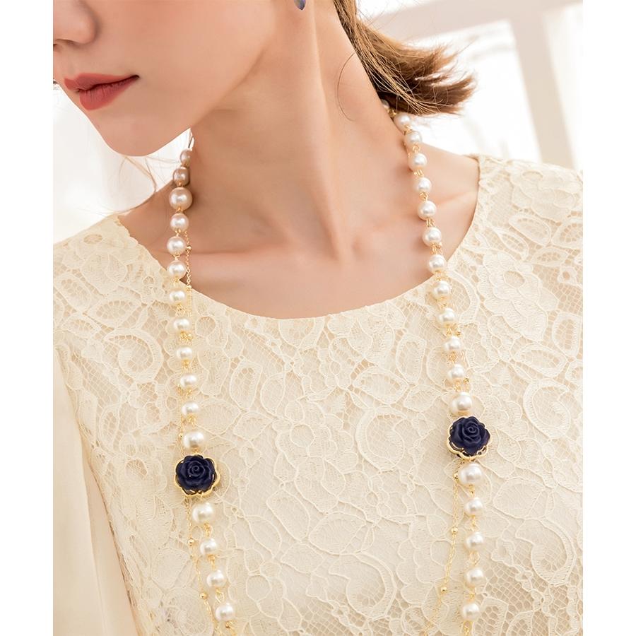 DRESS+（ドレスプラス） パールネックレス ネックレス レディース 