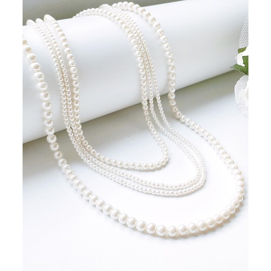 DRESS+（ドレスプラス） パールネックレス ネックレス レディース