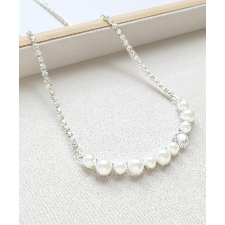 ➁アクセサリーイミテーションまとめ売り 10キロ以上 シルバーパール