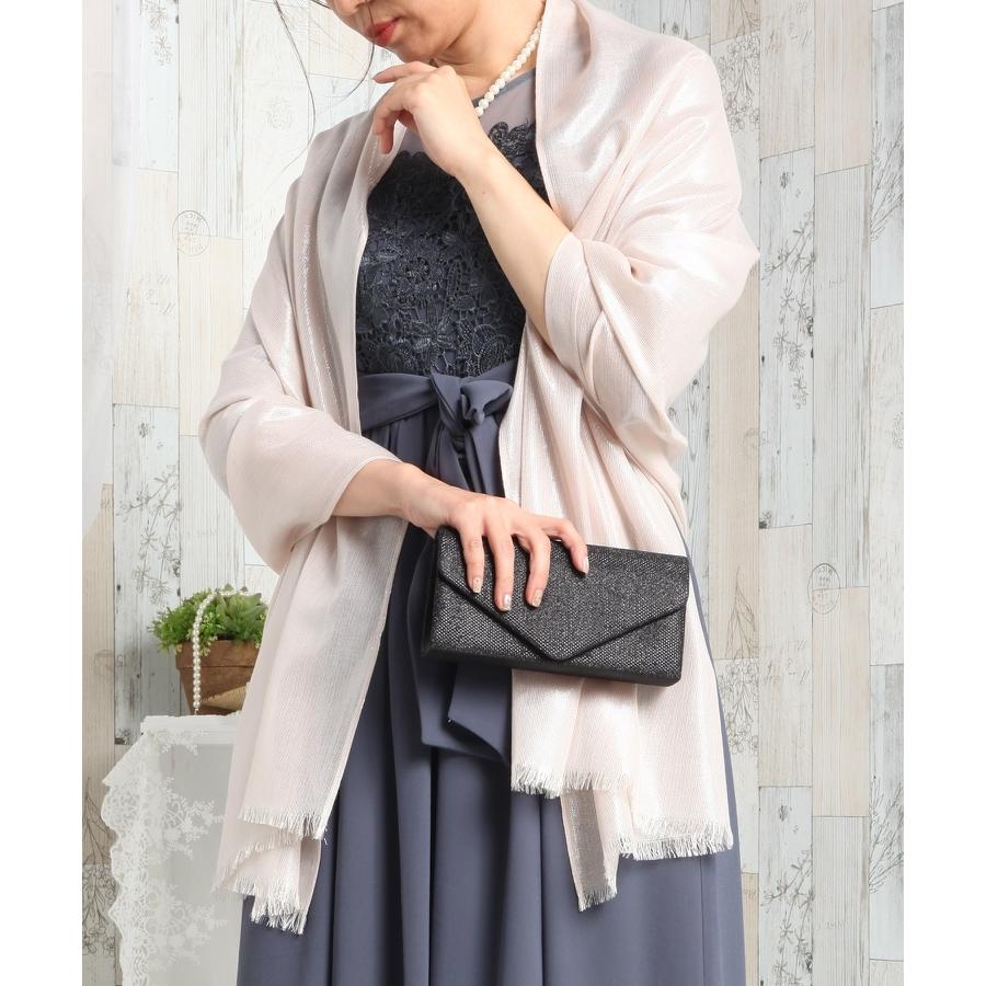 DRESS+（ドレスプラス） パーティー ストール ショール シルク シルク