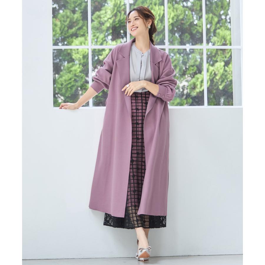 DRESS+ コート ガウンコート ロングコート レディース 秋 冬 DRESS+ コート ガウンコート ロングコート レディース 秋 冬