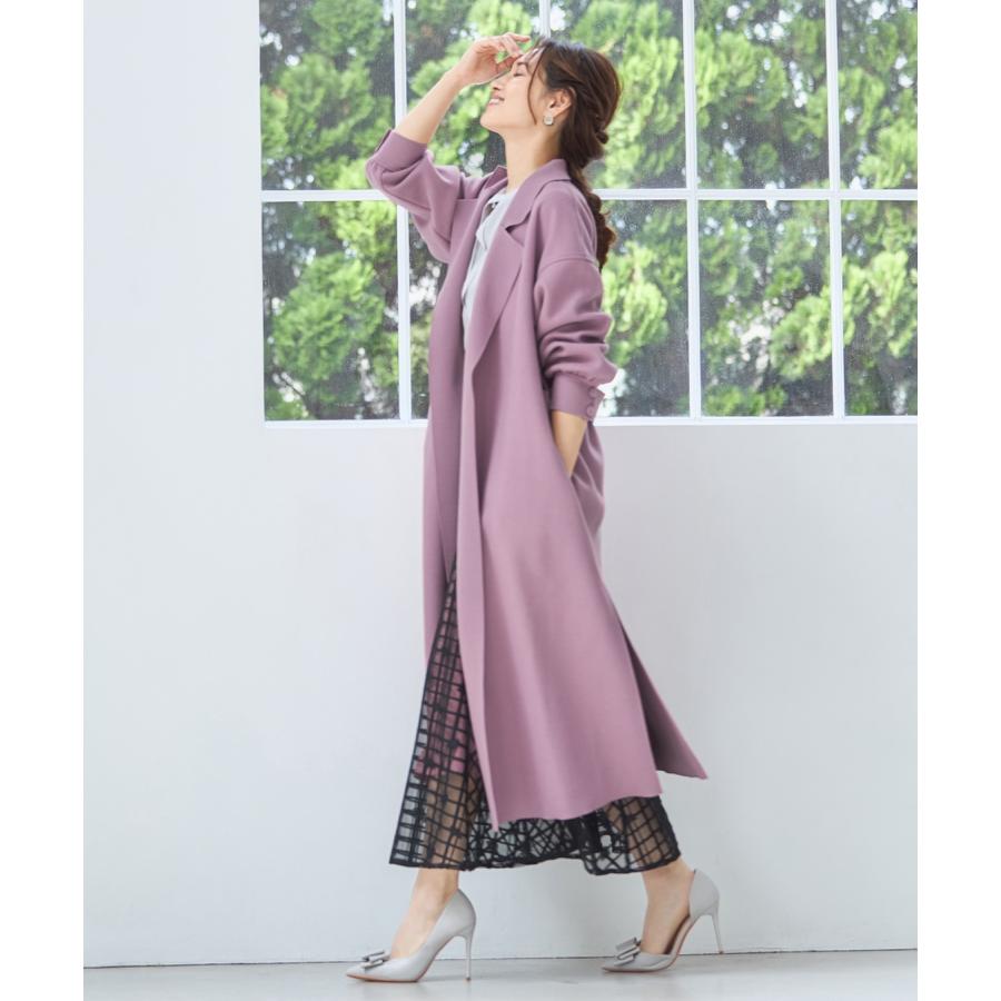 DRESS+ コート ガウンコート ロングコート レディース 秋 冬 DRESS+ コート ガウンコート ロングコート レディース 秋 冬