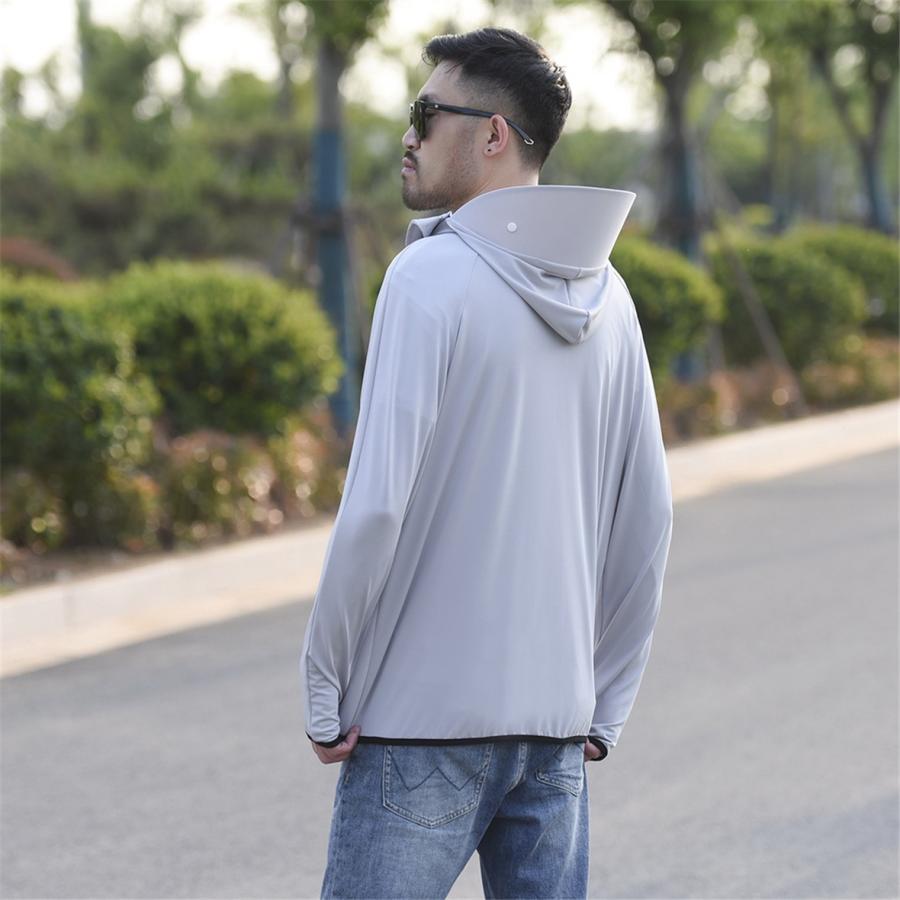 メンズ パーカー 長袖 フード付き Uvカット 日焼け止め ジャケット 接触冷感 吸汗速乾 ジップパーカー メンズ アウトドア 夏用 夏物 Dtp Dresstell 通販 Yahoo ショッピング