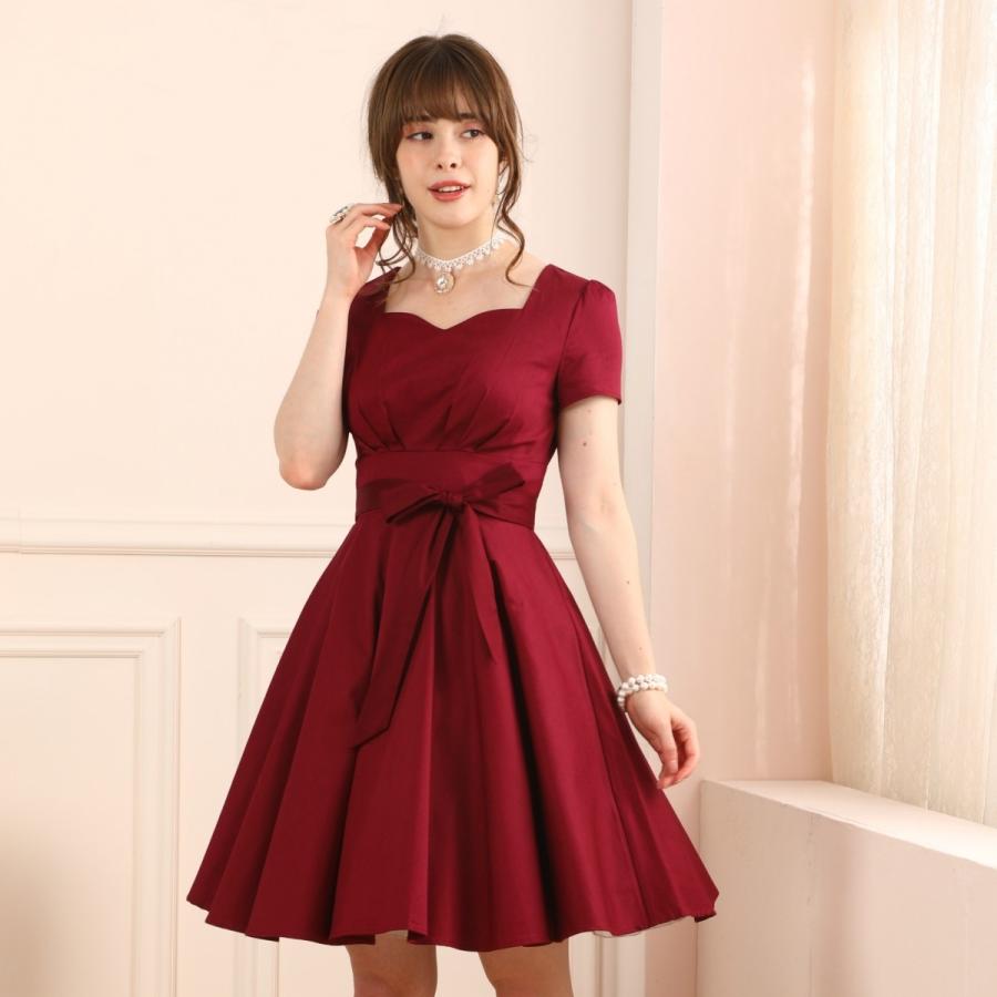Dresstell ドレステル スイングワンピース 結婚式ドレス 半袖 Aライン レトロ ロカビリーワンピース お呼ばれ コーラス Dtcp Dresstell 通販 Yahoo ショッピング