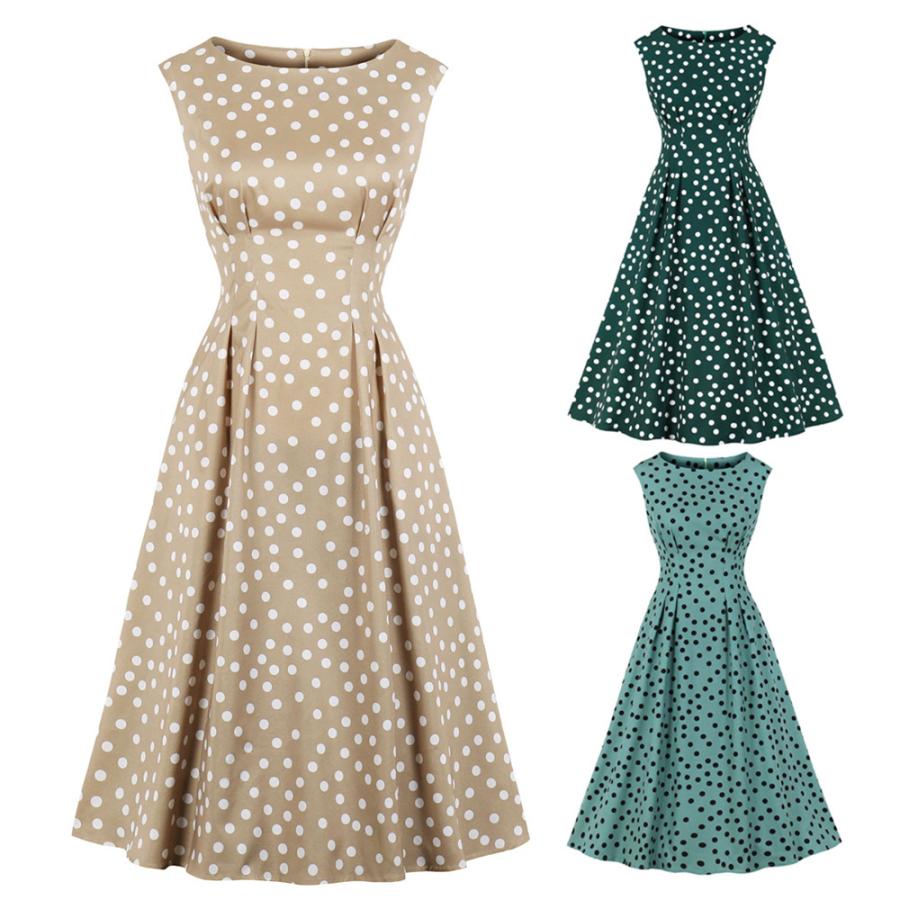 送料無料 ワンピース ドレスレディース S 2xlドット柄 レトロワンピース ロカビリー かわいい Aライン ハイウエスト 着痩せ フレアワンピース Dtyh059 Dresstell 通販 Yahoo ショッピング