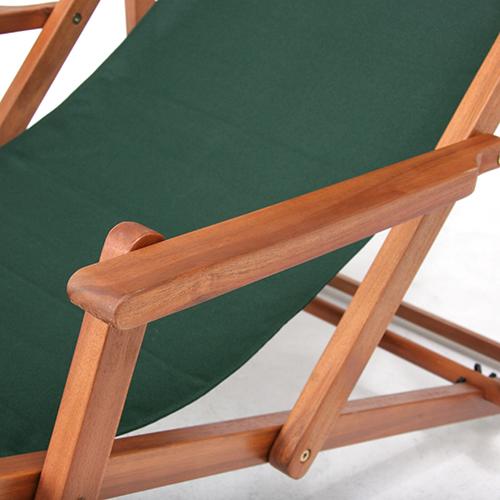デッキチェア ガーデンチェア グリーン 木製チェア 折りたたみ アウトドア サマーベッド キャンプ ドレヴァース Yahoo 店 通販 Yahoo ショッピング