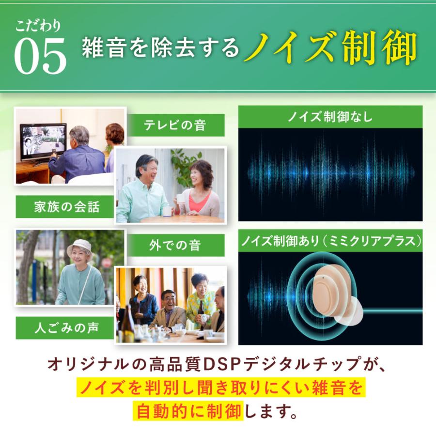 ミミクリアプラス(耳穴式)  正規品 集音器 1年保証 高齢者 使いやすい 充電式 ワイヤレス 高齢者用 耳掛けタイプ 耳掛け式 補聴器ではありません |  | 10