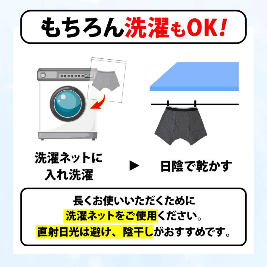 モレナクリーン 150ml吸収  尿漏れパンツ 日本製防水布 男性用 軽失禁パンツ 尿もれパンツ ちょい漏れ メンズ トランクス 実用新案 消臭抗菌 送料無料 |  | 17
