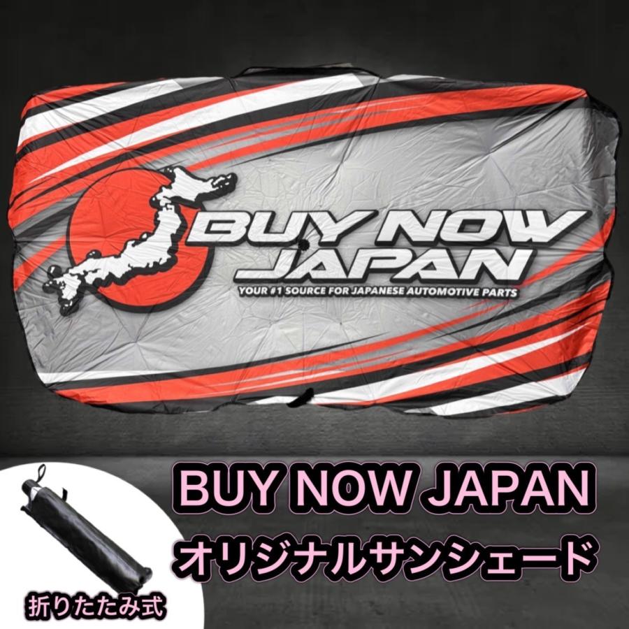 【新着商品】パラソル サンシェード レッド BUY NOW JAPAN 車用オリジナルサンシェードフロント用 収納ケース付き