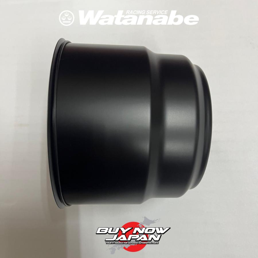 【在庫あり即納】RS Watanabe ホイール センターキャップ 4WD用汎用タイプ Φ108-H85 ブラック ワタナベ 1個 バラ売り ...