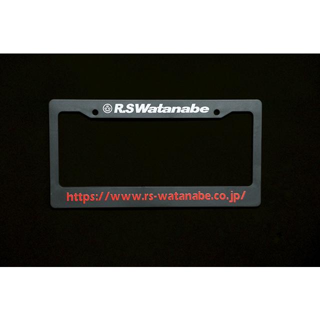 在庫あり即納】RS Watanabe ナンバーフレーム 海外ナンバー用 : DRIFT