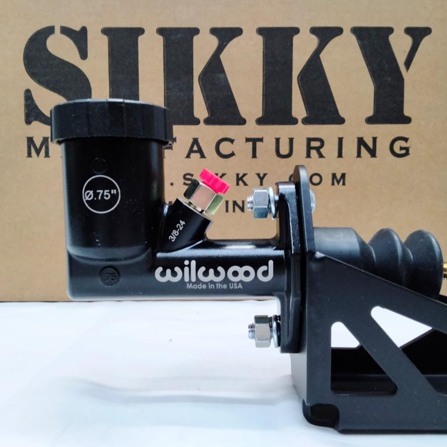 SIKKY 油圧サイドブレーキ Pull-Back Style HEB-1-10 ・ wilwood マスターシリンダー 260-15098 2点セット｜driftnowjapan｜05