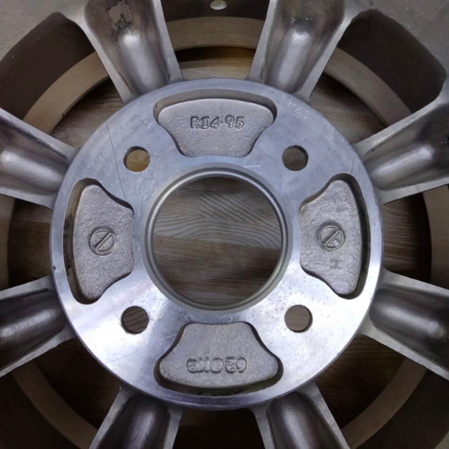 在庫あり即納】RS Watanabe R TYPE 14×9.5J-25 4H-114.3 地肌 在庫あり即納】RS Watanabe R TYPE 14×9.5J-25 4H-114.3 地肌