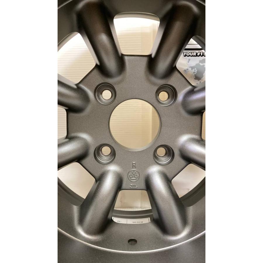 RS Watanabe R TYPE 15×10.5J-32 4H-114.3 ブラック 2本 / 15