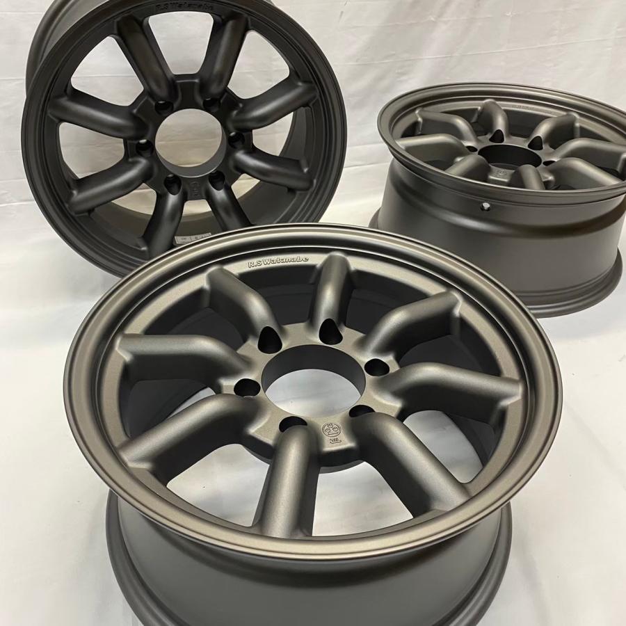 【在庫あり即納】RS Watanabe F8-TYPE 17×8J+20 6H-139.7ブラック/ 17インチ ワタナベ アルミホイール 4本｜driftnowjapan｜05