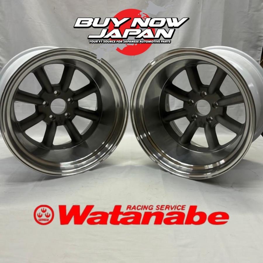 RS Watanabe R TYPE 18×12J-51 5H-114.3 地肌シルバー/ 18インチ RS Watanabe R TYPE 18×12J-51 5H-114.3 地肌シルバー/ 18インチ
