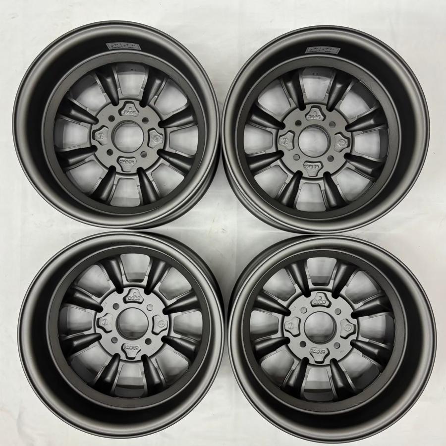 4本セット RS Watanabe B TYPE 14×6.5J+14.5 4H-100 ブラック 4本セット RS Watanabe B TYPE 14×6.5J+14.5 4H-100 ブラック