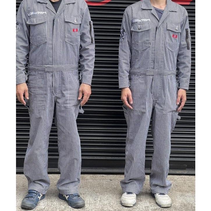 RS Watanabe サーキットツナギ(ストライプ) XXL(3L)サイズ