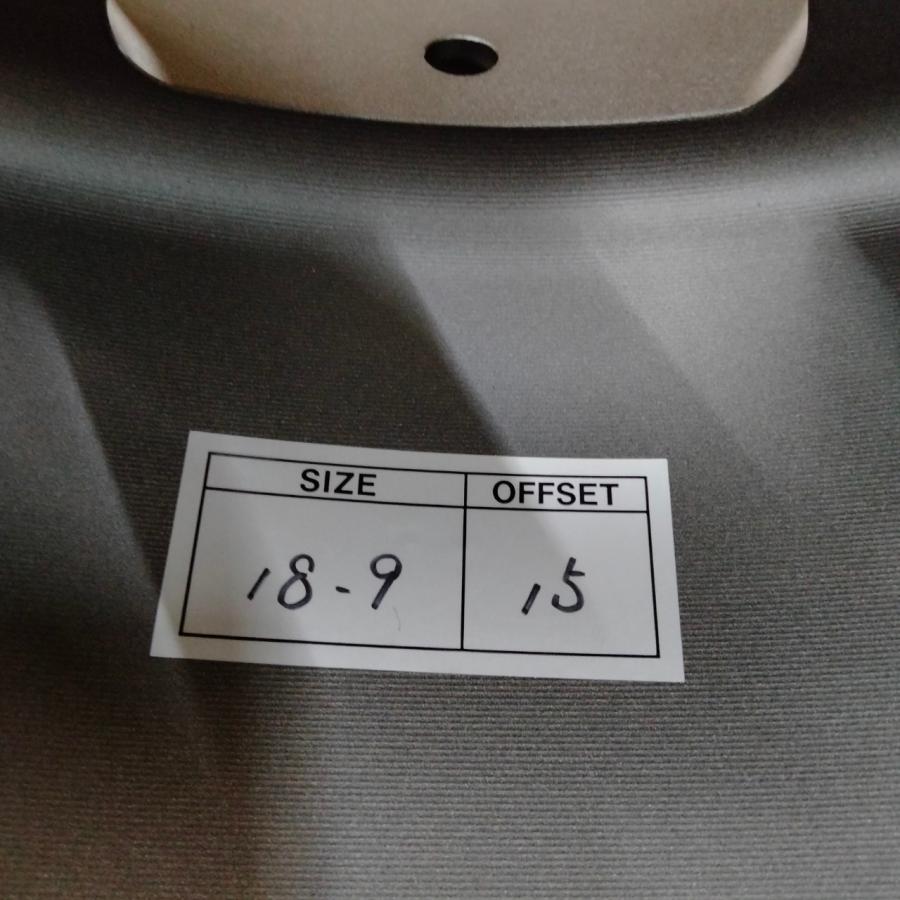 4本セット RS Watanabe F8 TYPE 18×9J+15 6H-139.7 ブラック