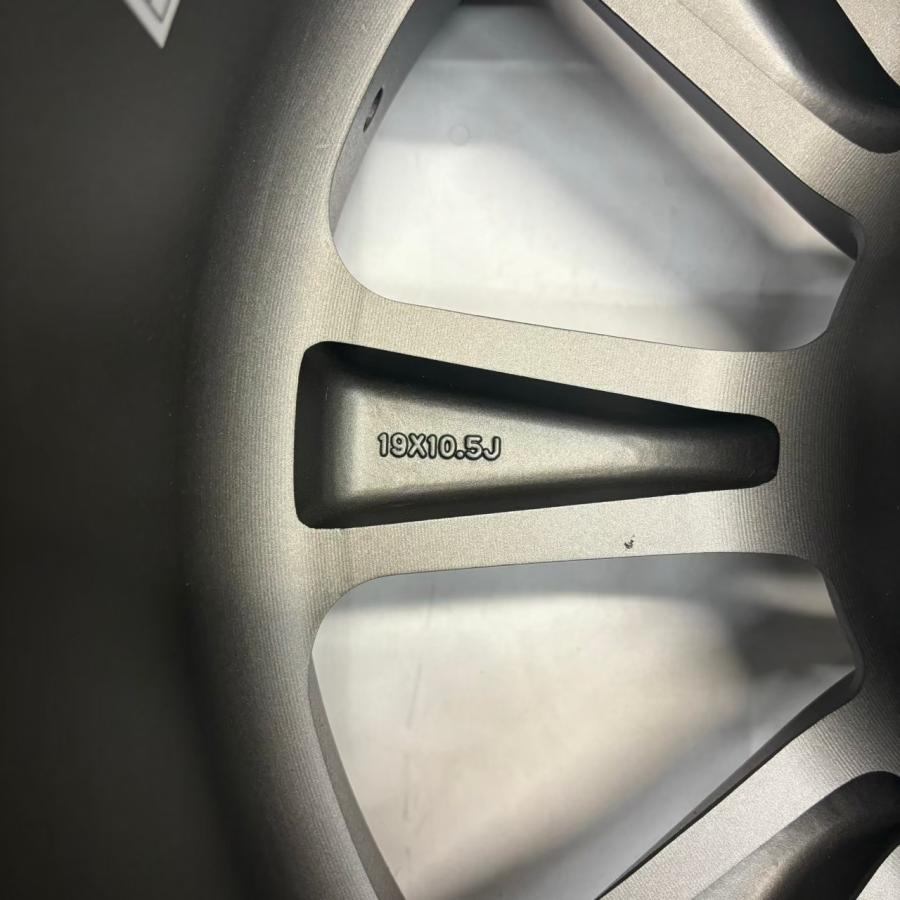 2本セット RS Watanabe F8 TYPE 19×10.5J+25 5H-114.3 ブラック