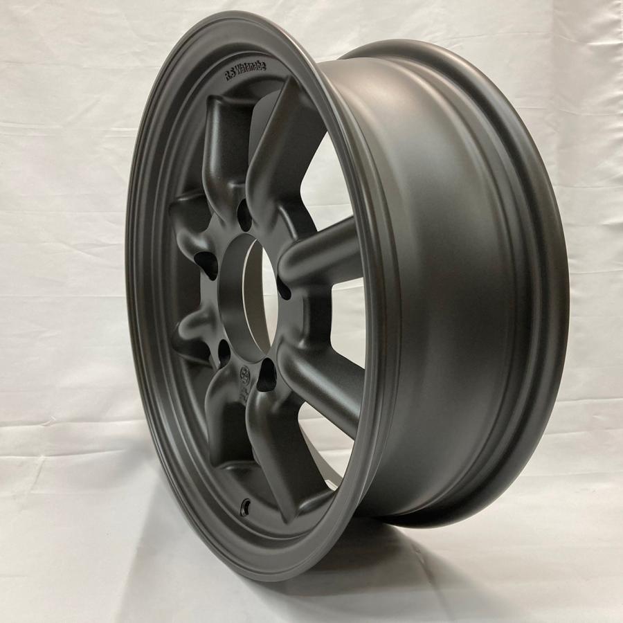 4本セット【在庫あり即納】RS Watanabe F8 TYPE 16×5.5J+22 5H-139.7 ブラック/16インチ ワタナベ アルミホイール 4本｜driftnowjapan｜04