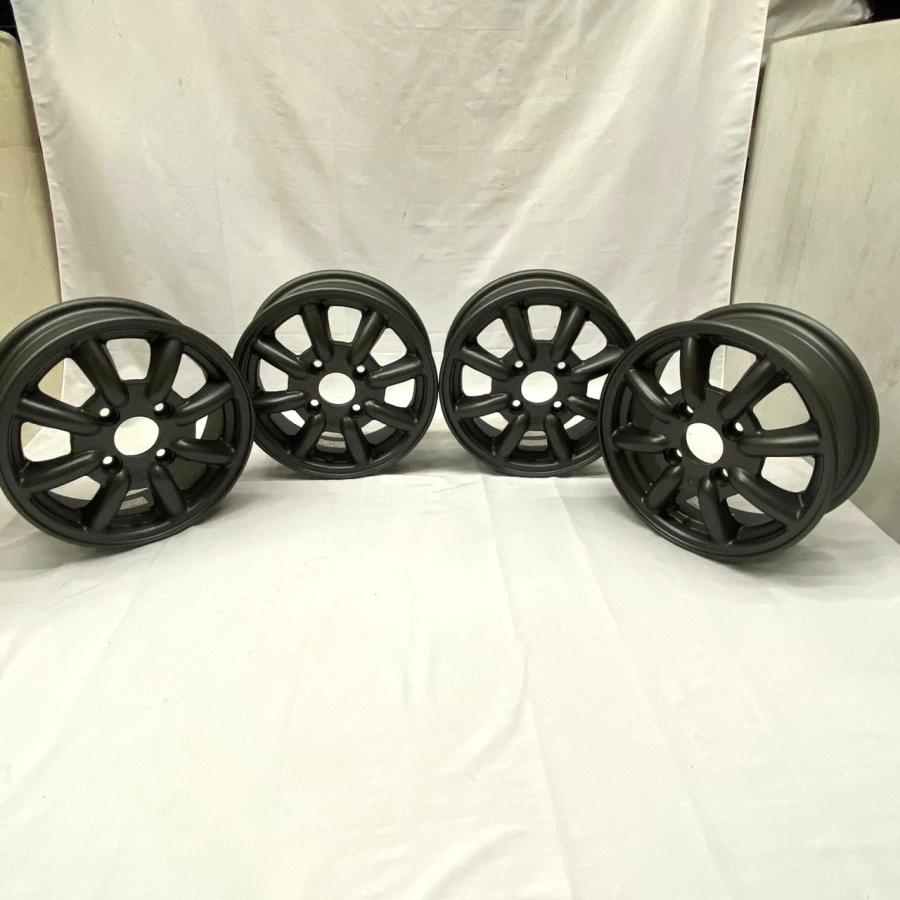 4本セット RS Watanabe F8F TYPE 12×4.5J+43 4H-100 ブラック 軽 4本セット RS Watanabe F8F TYPE 12×4.5J+43 4H-100 ブラック 軽