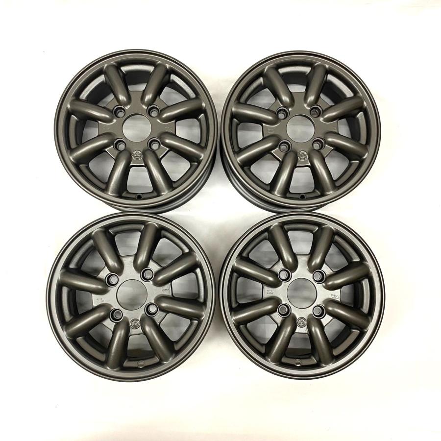 4本セット RS Watanabe F8F TYPE 12×4.5J+43 4H-100 ブラック 軽 4本セット RS Watanabe F8F TYPE 12×4.5J+43 4H-100 ブラック 軽