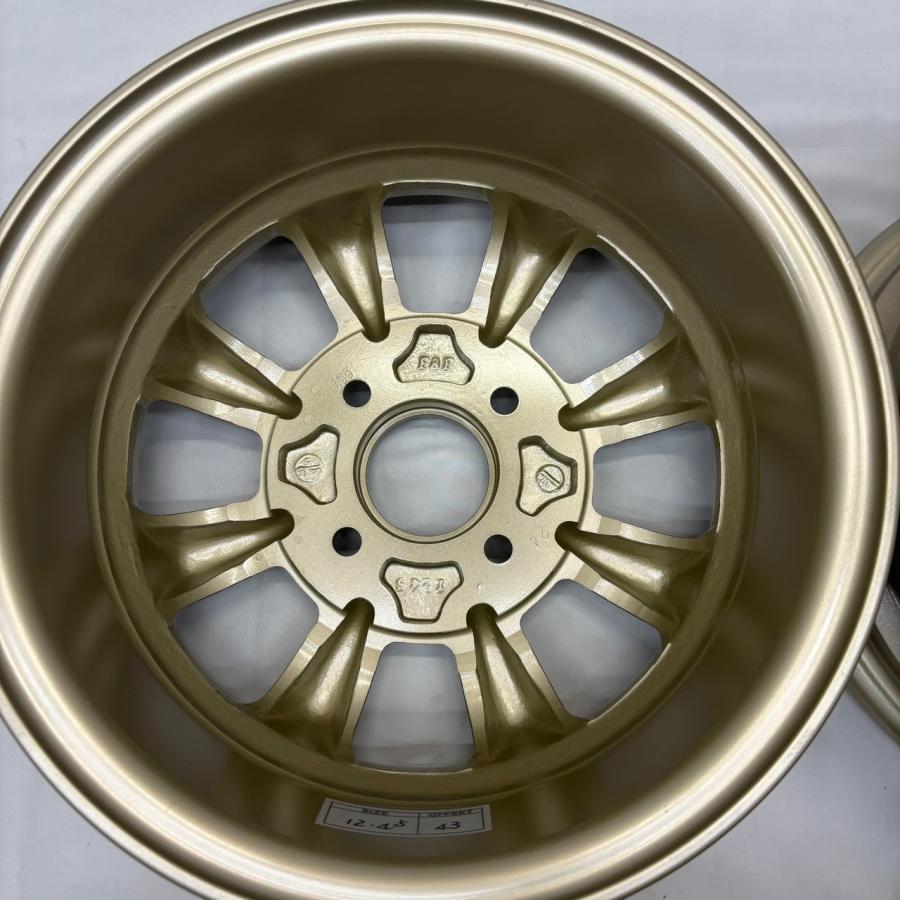 4本セット RS Watanabe F8F TYPE 12×4.5J+43 4H-100 ゴールド 4本セット RS Watanabe F8F TYPE 12×4.5J+43 4H-100 ゴールド