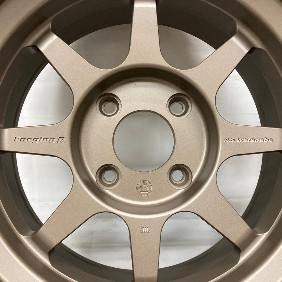 在庫あり即納】RS Watanabe Forging-R 15×8J +-0 4H-114.3 マグ 在庫あり即納】RS Watanabe Forging-R 15×8J +-0 4H-114.3 マグ