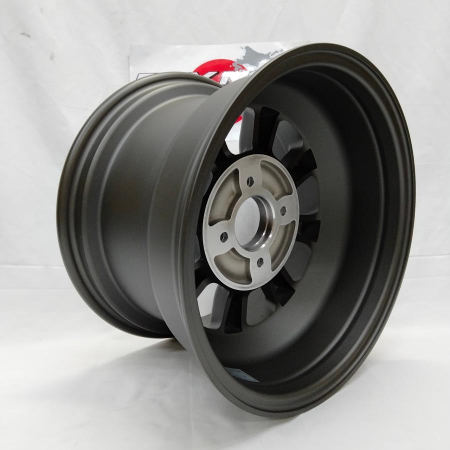 【在庫あり即納】RS Watanabe R TYPE 15×9.5J-19 4H-114.3 ブラック/15インチ ワタナベ アルミホイール 2本｜driftnowjapan｜06