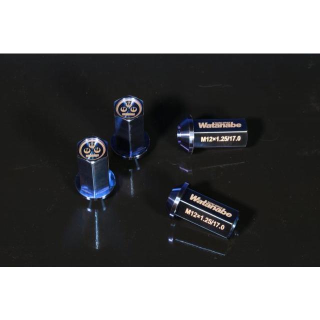 在庫あり即納】RS Watanabe RSチタンナット P1．5 ロング 16個