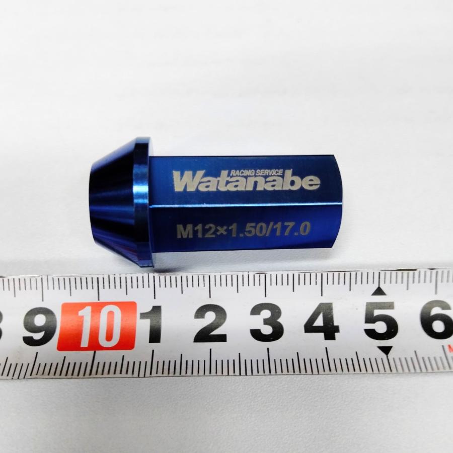 在庫あり即納】RS Watanabe RSチタンナット P1．5 ロング 16個