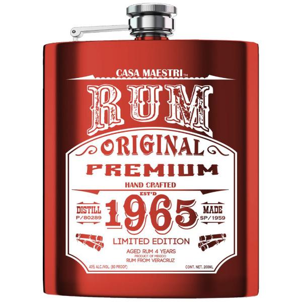 単品 カサ マエストリ ラム フラスクボトル 40 0ml スキットル スピリッツ ポケットサイズ ドリンクキング 通販 Yahoo ショッピング