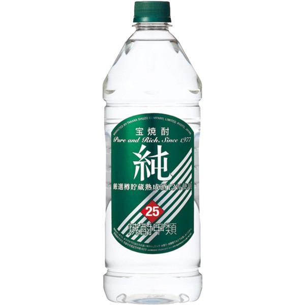 (単品) 宝酒造 宝焼酎 純 25% 1920mlペット (甲類焼酎)｜drikin｜02