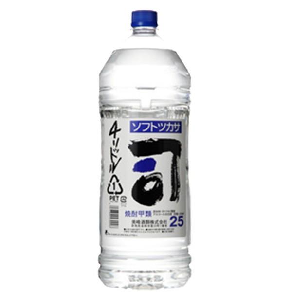 美峰酒類 司 (ソフトツカサ) 25% 4Lペット x 4本ケース販売 (大容量焼酎) (甲類焼酎)｜drikin｜02