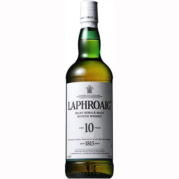 箱付き) ラフロイグ10年 750ml瓶 (サントリー) (スコッチウイスキー 