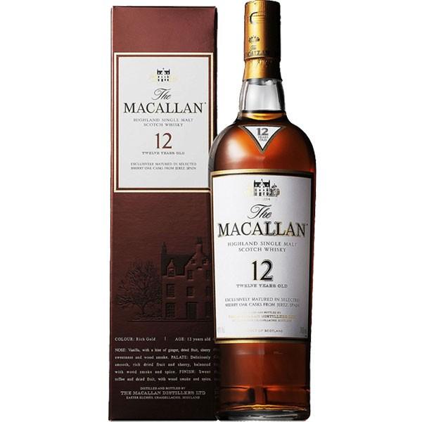 旧ボトル ザ マッカラン シェリーオーク 12年 700ml瓶 箱付き 正規品 サントリー スコッチウイスキー シングルモルト ドリンクキング 通販 Yahoo ショッピング