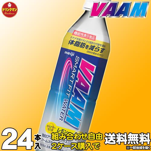 VAAM SMART FIT WATER レモン風味  500ml×24本【梱包A】 ヴァーム スマート フィット ウォーター（機能性表示食品）