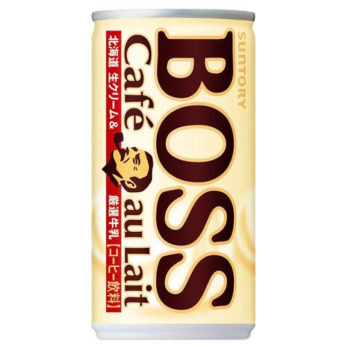 BOSS（サントリー） 缶コーヒー BOSS ボス カフェオレ 185g 90缶