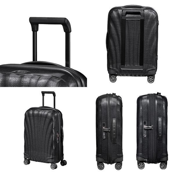 サムソナイト C-LITE シーライト スピナー 55cm コスモライト EXP ブラック Samsonite C-lite Spinner 134679-1041 スーツケース｜drinkmarchais｜03