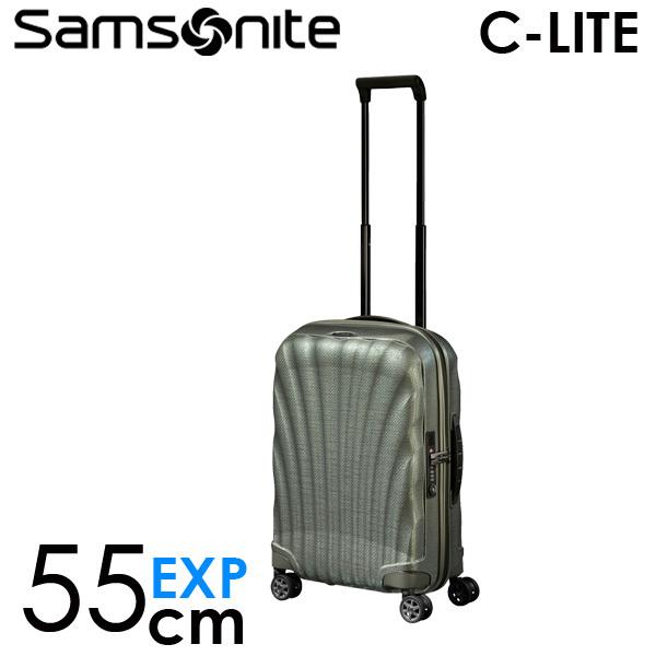 Samsonite - 『並行輸入品』 サムソナイト 旅行バッグ シーライト 55糎 36-42L メタリックグリーン 全ての存在ともし火 C-LITE スピナー 機内持ち込み 軽さ 134679