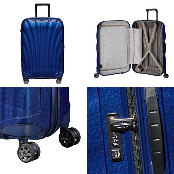 メーカー公式 サムソナイト C-LITE シーライト スピナー 69cm コスモライト ディープブルー Samsonite C-lite Spinner 122860-1277 スーツケース