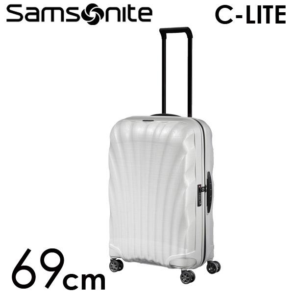 Samsonite - 『並行輸入品』 サムソナイト 旅行バッグ シーライト 69糎 68L 象牙色 全ての存在ともし火 C-LITE スピナー 軽さ 4輪 122860 『貨物輸送無料（構成成分領域除く）』
