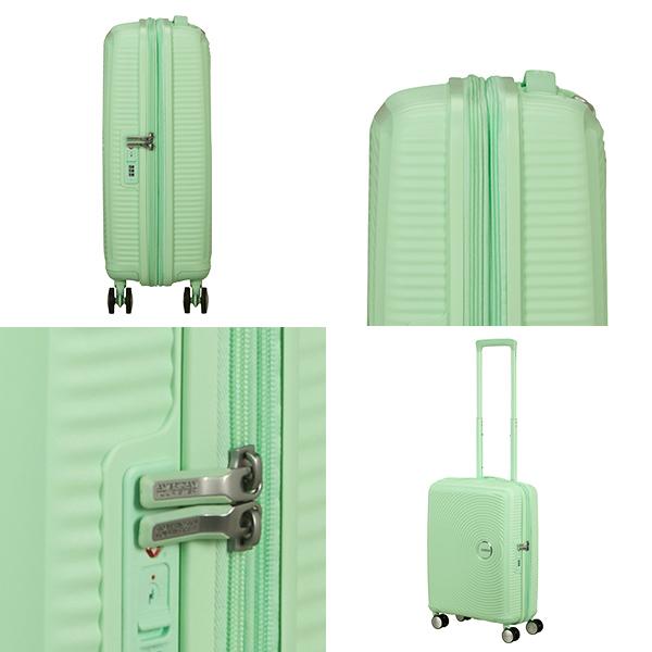 『並行輸入品』 スーツケース 機内持ち込み Sサイズ 35-41L サムソナイト アメリカンツーリスター サウンドボックス Samsonite パステルグリーンの画像