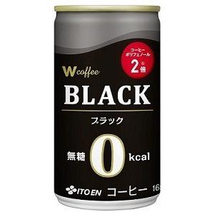 ブラック微糖様　ご購入用ページ W coffee ブラック 165g缶 1ケース（30本入) 伊藤園 : ドリンク