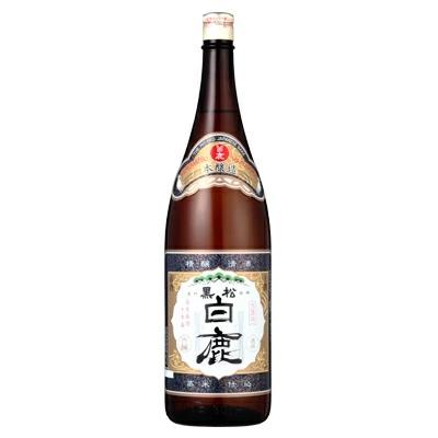 辰馬本家酒造 黒松白鹿 上撰 本醸造 1.8L瓶 1本 1800ml 日本酒 男性 男