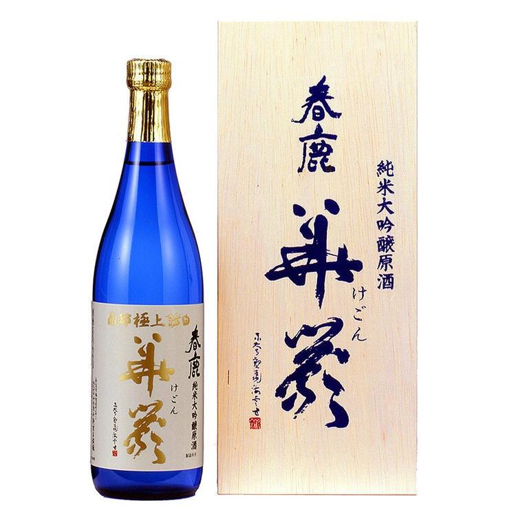 春鹿 純米大吟醸 華厳 原酒 720ml瓶 1本 【木箱入り】今西清兵衛商店 