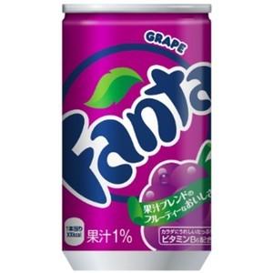 ファンタ　グレープ　160ml 缶 1ケース (30本入り)コカ・コーラ　×　2ケース cd｜drinksenmonten